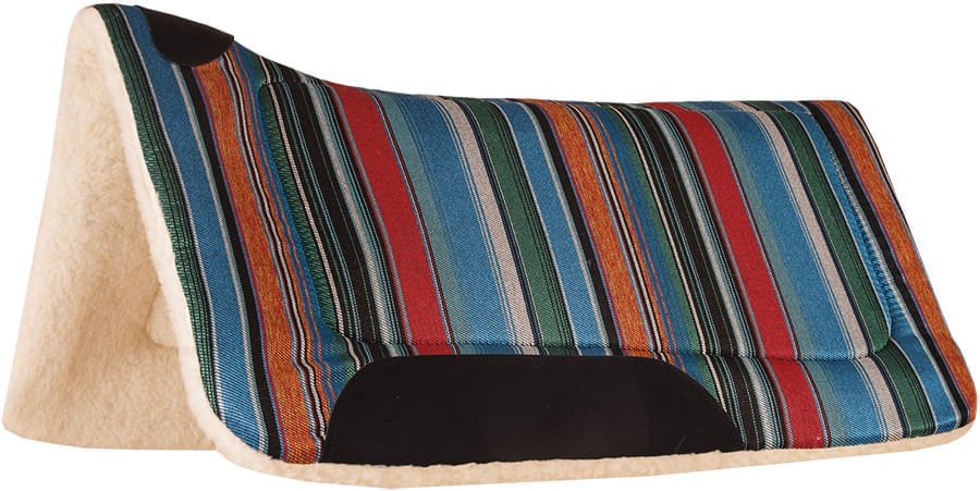 Mustang Sierra Herculon Contoured Saddle Pad, 32' x 32' - Jeffers - Horse Supplies > Horse Tack > Saddle Pads & Blankets