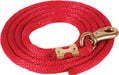 Mustang Solid Poly Lead Rope, Bull Snap - Jeffers - Horse Supplies > Horse Tack > Horse Halters