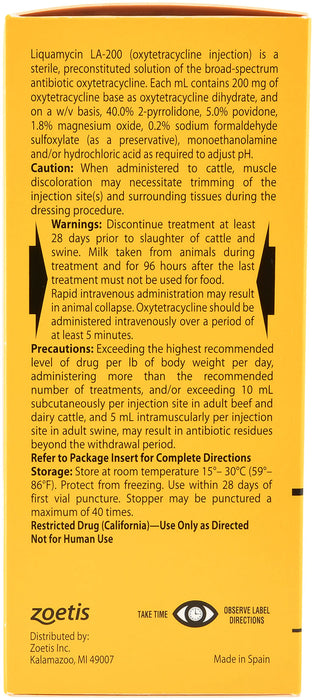 LA-200 (Liquamycin) - Liquamycin LA-200, 500  mL  