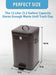 Nevink Dog Poop Trash Can for Outdoors, 12 Liter - Jeffers - Animal & Pet Supplies > Pet Waste Disposal Systems & Tools