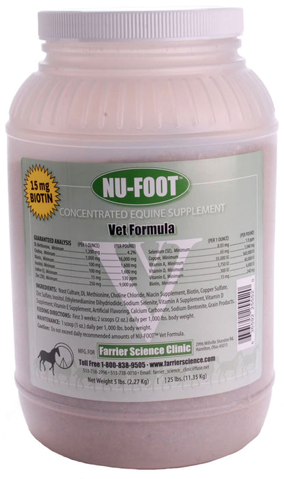 Nu - Foot Concentrated Equine Supplement - Jeffers - Animal Health & Wellness > Foot & Hoof Care