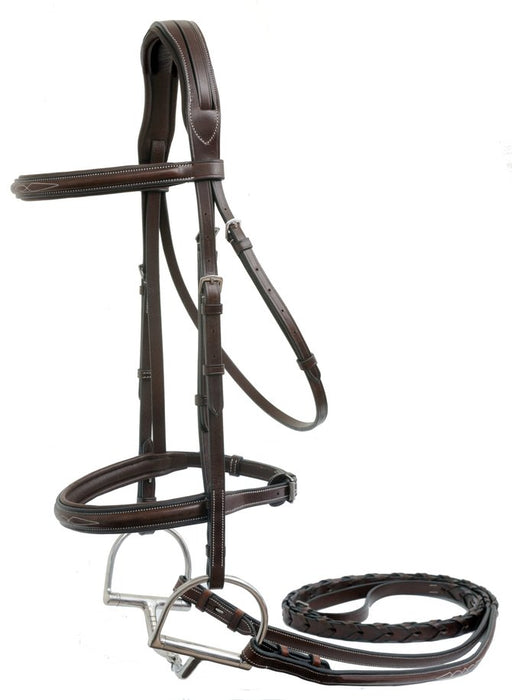 Nunn Finer Florence Bridle, Havana - Jeffers - Horse Supplies > Horse Tack > Bridles & Headstalls