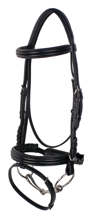 Nunn Finer 'Gifted' Dressage Bridle, Black - Jeffers - Horse Supplies > Horse Tack > Bridles & Headstalls