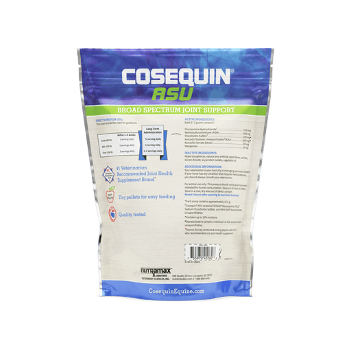 Nutramax Cosequin ASU Joint & Hoof Pellets Joint Health Supplement for Horses - Jeffers - Animal Health & Wellness > Vitamins & Supplements