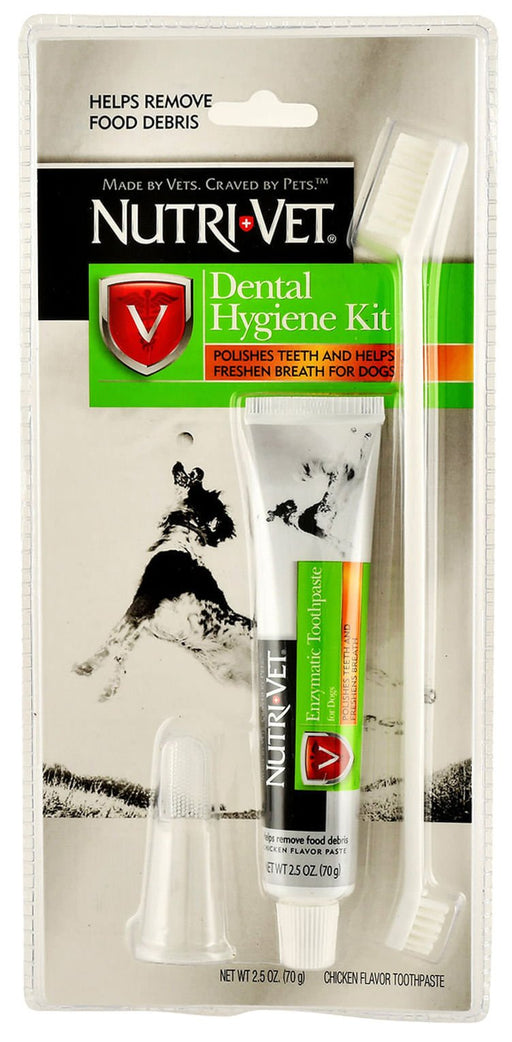 Nutri - Vet Dental Hygiene Kit for Dogs - Jeffers - Animal Health & Wellness > Oral Care