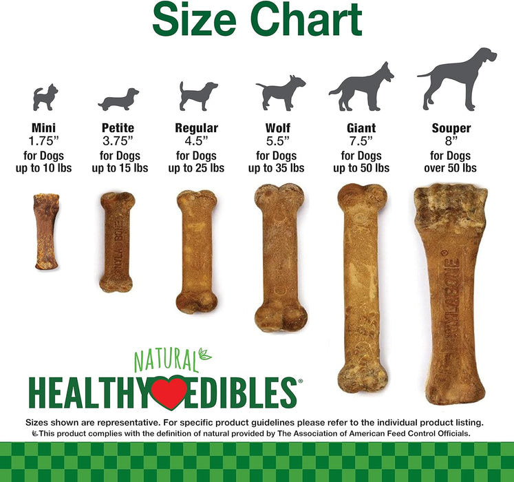 Nylabone Healthy Edibles, Souper (8') - Jeffers - Dog Supplies > Dog Treats > Chews