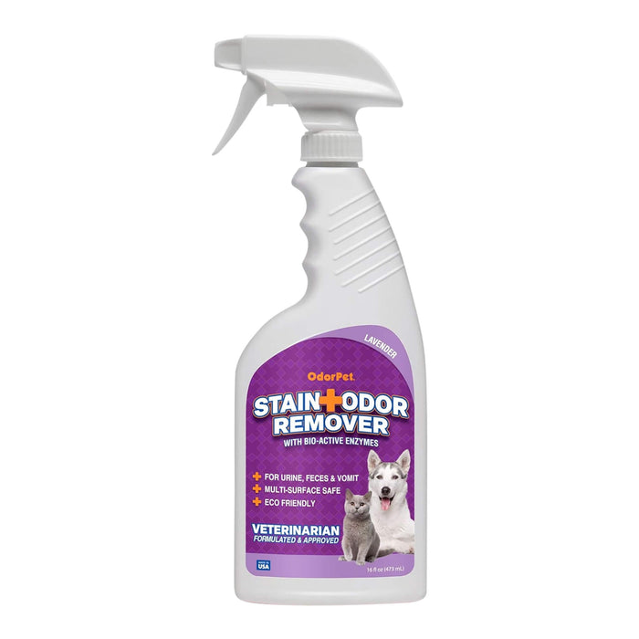 OdorPet - RTU 16 oz With Sprayer, Lavender Scent - Jeffers - Animal & Pet Supplies > Pet Odor & Stain Removers