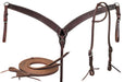 Oiled Harness Leather Tack Set with Sliding Ear Headstall Kit - Jeffers - Horse Supplies > Horse Tack > Tack Sets