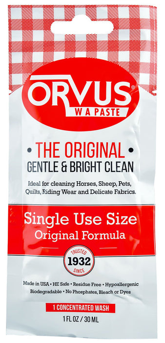 Orvus W.A. Paste, 1 oz single use pouch - Jeffers - Animal & Pet Supplies > Pet Grooming