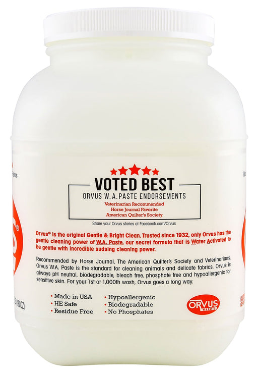 Orvus W.A. Paste, 7.5 lb - Jeffers - Animal & Pet Supplies > Pet Grooming > Pet Shampoo & Conditioner