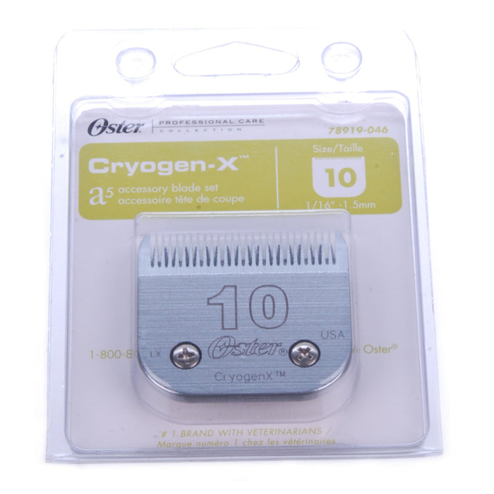 Oster Size 10 CryogenX Blades - Jeffers - Animal & Pet Supplies > Pet Grooming