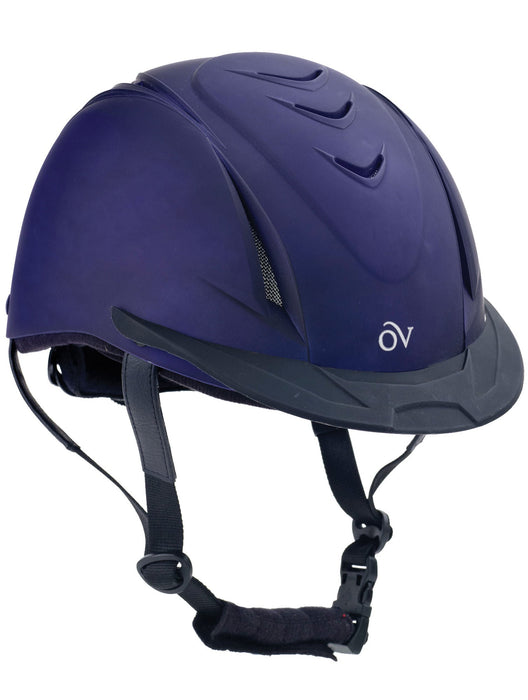 Ovation Metallic Deluxe Schooler Helmet - Jeffers - Horse Supplies > Riding Apparel & Accessories > Equestrian Helmets