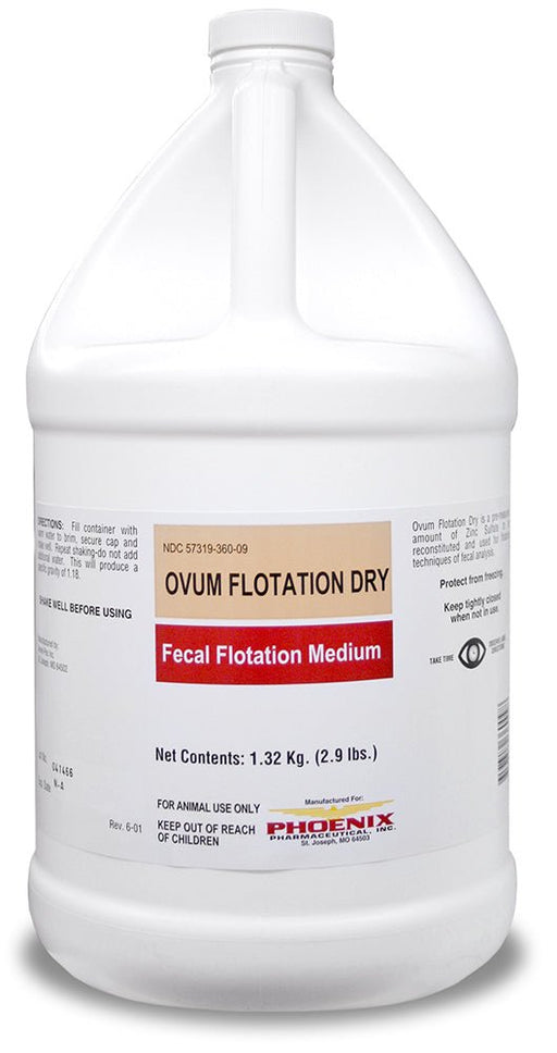 Ovum Flotation Dry Fecal Float - Jeffers - Animal Health & Wellness > Medical Supplies