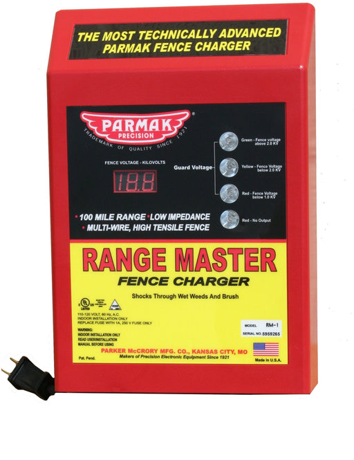 Parmak Range Master Fence Charger - Jeffers - Farm & Ranch Supplies > Fencing & Barriers