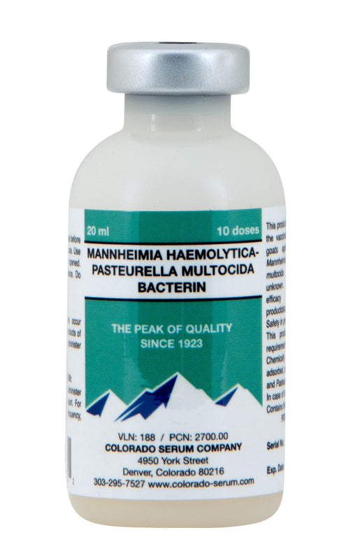 Pasteurella (Pneumonia) Vaccine - Jeffers - Animal Health & Wellness > Vaccines