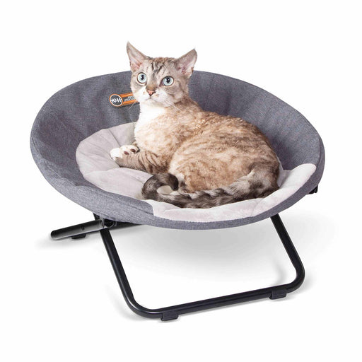 K&H Pet Products Elevated Cozy Cot Color Gray