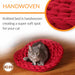 K&H Pet Products Knitted Pet Bed Color Red