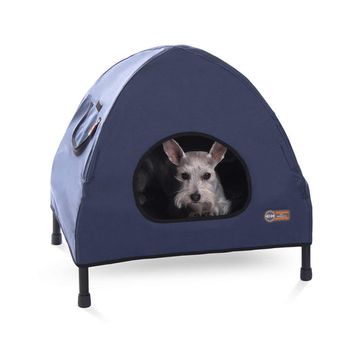 K&H Pet Products Original Pet Cot House Color Navy Blue