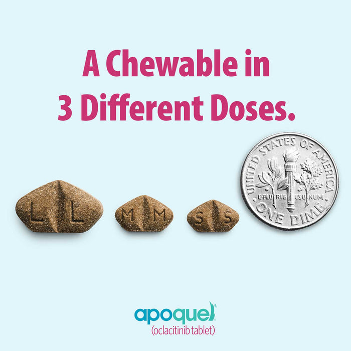 Apoquel Chewable for Dogs - 60ct 3.6mg 