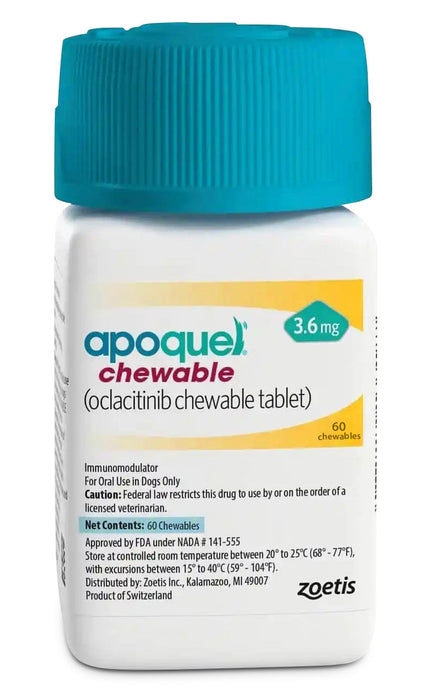 Apoquel Chewable for Dogs - 60ct 3.6mg 