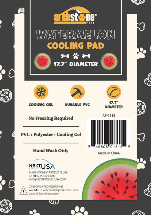 Pet Cooling Pad, Watermelon - Jeffers - Dog Supplies > Dog Beds