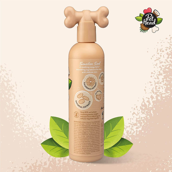 Pet Head Sensitive Soul Shampoo, 16oz - Jeffers - Animal & Pet Supplies > Pet Grooming > Pet Shampoo & Conditioner