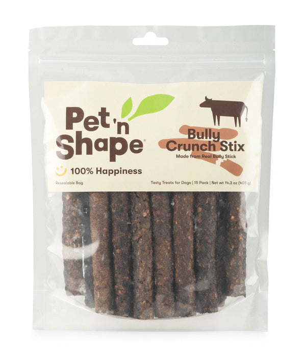 Pet n Shape Bully Crunch Stix - Jeffers - Dog Supplies > Dog Treats > Bully Sticks