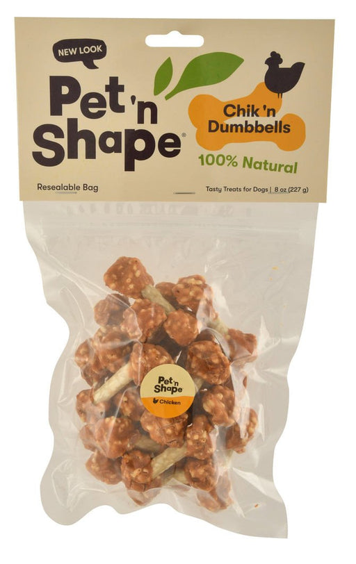 Pet 'n Shape Chik 'n Rice Dumbbells - Jeffers - Dog Supplies > Dog Treats