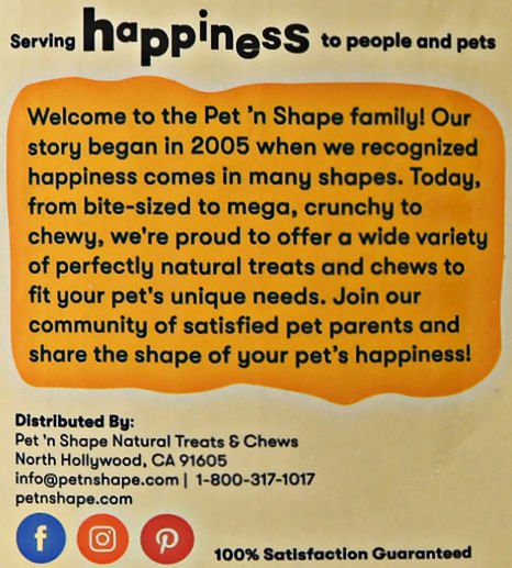 Pet 'n Shape Chik 'n Rice Dumbbells - Jeffers - Dog Supplies > Dog Treats