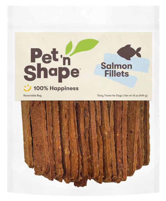 Pet n Shape Salmon Fillets, 16oz - Jeffers - Dog Supplies > Dog Treats > Chews