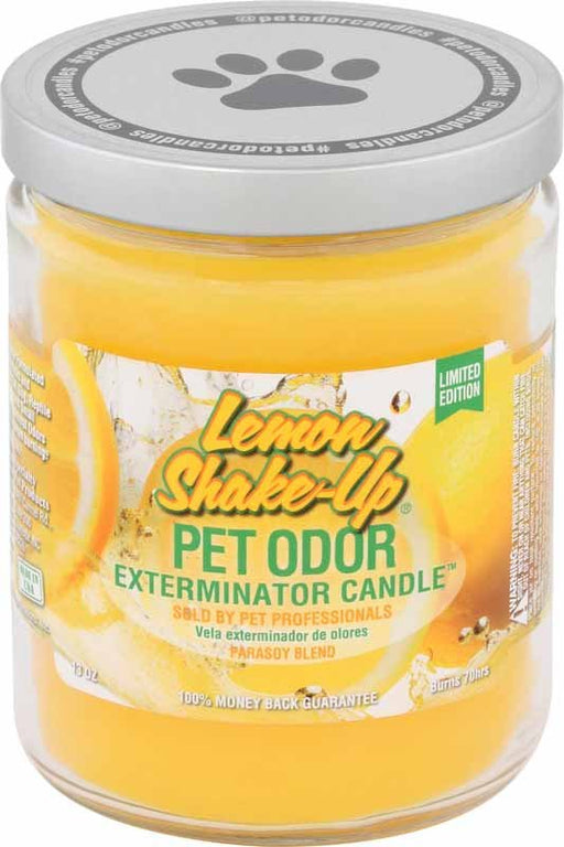 Pet Odor Exterminator Candle, Lemon Shake - Up, 13oz - Jeffers - Animal & Pet Supplies > Pet Odor & Stain Removers