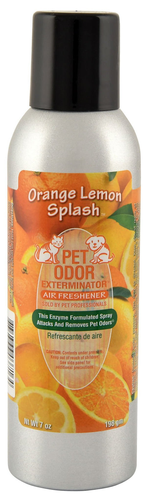 Pet Odor Exterminator Spray, Orange Lemon Splash, 7oz - Jeffers - Animal & Pet Supplies > Pet Odor & Stain Removers