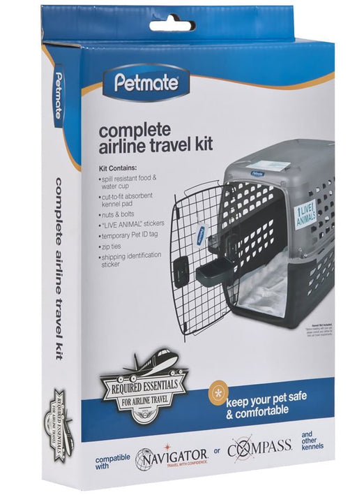 Petmate Complete Airline Travel Kit - Jeffers - Dog Supplies > Dog Kennels & Runs