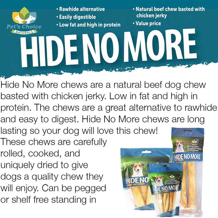 Pet's Choice Hide No More Dog Chews with Chicken - Jeffers - Dog Supplies > Dog Treats > Chews