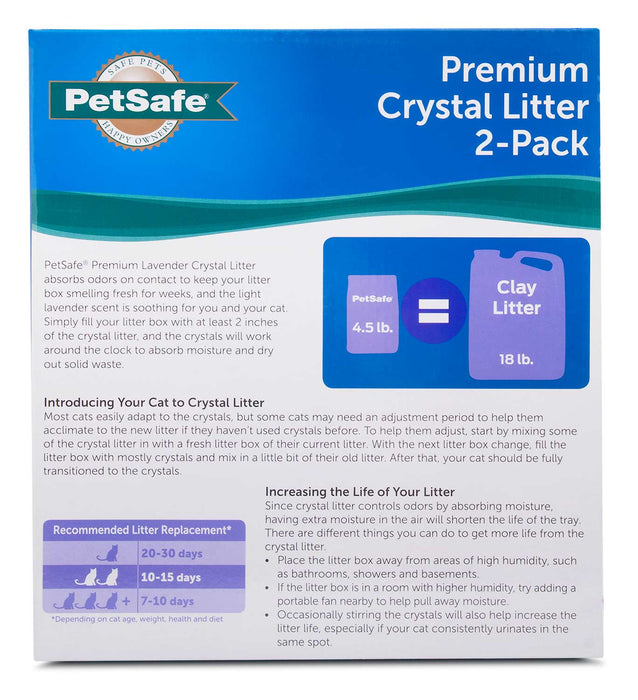 PetSafe Deluxe Crystal Litter Box System (& Accessories) - Jeffers - Cat Supplies > Cat Litter Boxes