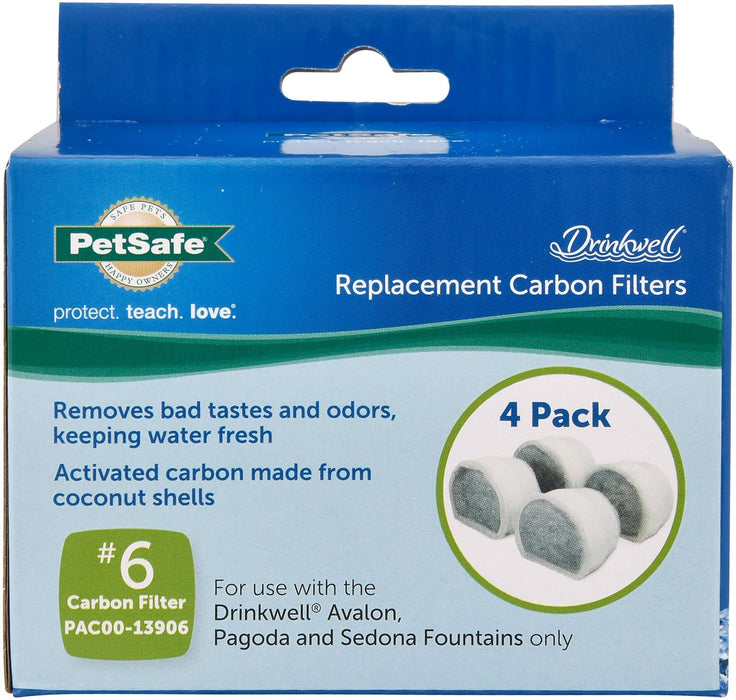 PetSafe Pagoda Fountain (& Replacement Filters) - Jeffers - Animal & Pet Supplies > Pet Bowls, Feeders & Waterers