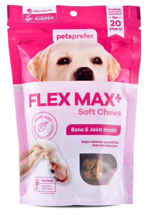 PetsPrefer Flex Max+ Soft Chews w/ ADEPPT - Jeffers - Animal Health & Wellness > Joint Health