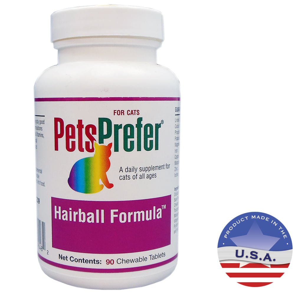 PetsPrefer HairBall Formula, 90 ct - Jeffers - Animal Health & Wellness > Vitamins & Supplements