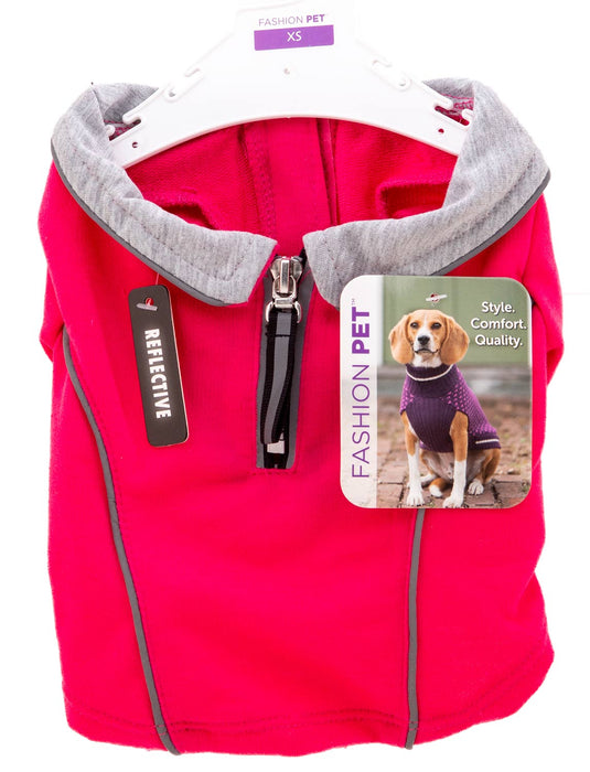 Pink Running Jacket for Dogs - Jeffers - Dog Supplies > Dog Apparel