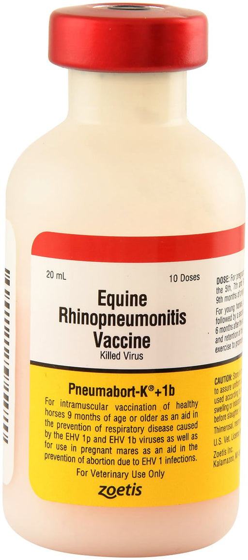 Pneumabort K +1b Vaccine for Horses - Jeffers - Animal Health & Wellness > Vaccines