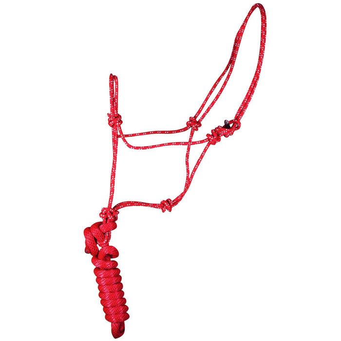 Poly Braided Rope Horse Halter with Lead - Jeffers - Horse Supplies > Horse Tack > Horse Halters