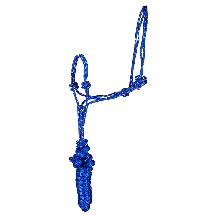 Poly Braided Rope Horse Halter with Lead - Jeffers - Horse Supplies > Horse Tack > Horse Halters