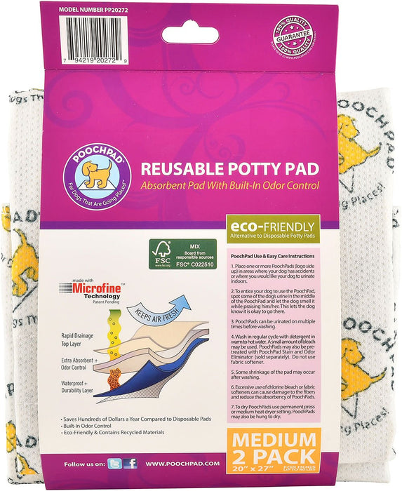 PoochPad - The Original Reusable Potty Pad - Jeffers - Animal & Pet Supplies > Pet Training Aids