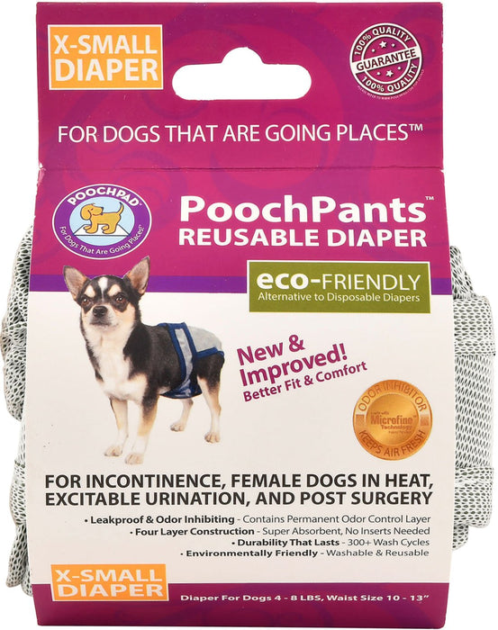 PoochPants Reusable Dog Diapers - Jeffers - Animal & Pet Supplies > Pet Training Aids