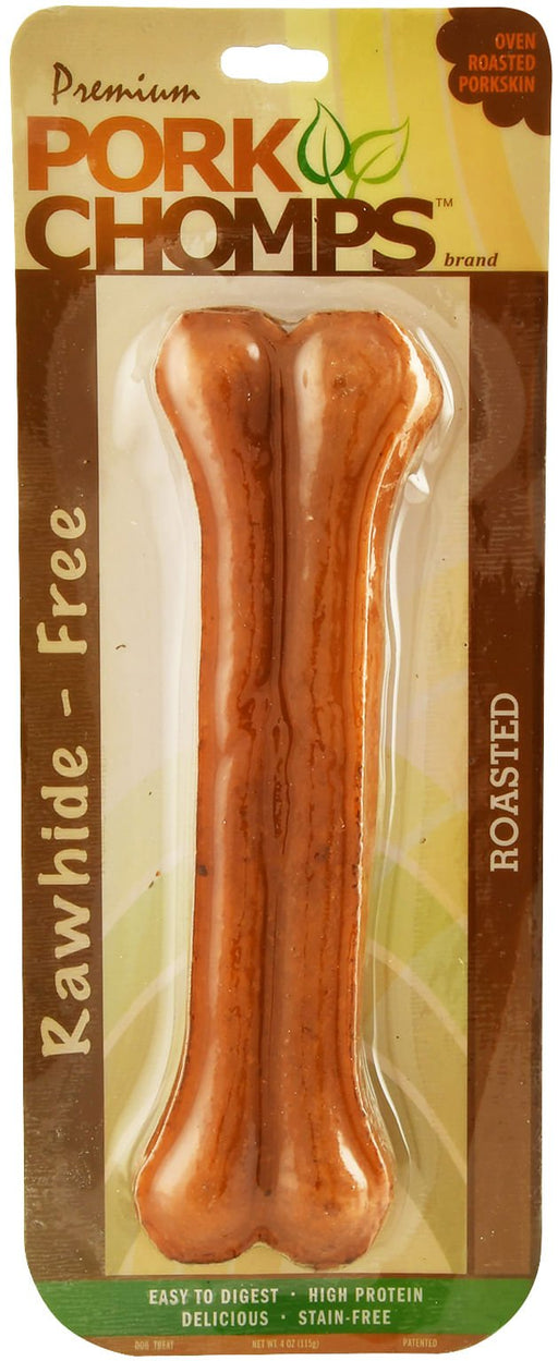 Pork Chomps Pressed Roasted Bones - Jeffers - Dog Supplies > Dog Treats > Bones