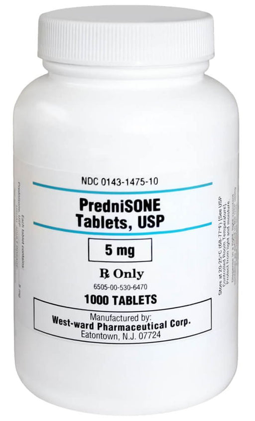 Prednisone Tablets for Dogs - Jeffers - Animal Health & Wellness > Medicine