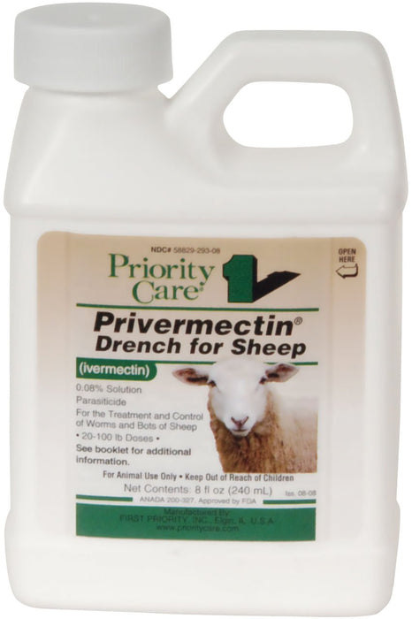 Privermectin Sheep Drench Wormer - Jeffers - Animal Health & Wellness > Medicine