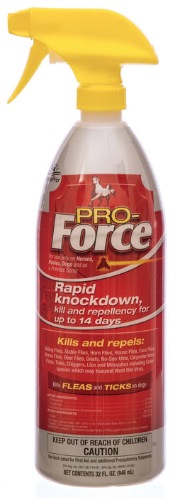 Pro - Force Fly Spray by Manna Pro, 32 oz - Jeffers - Animal Health & Wellness > Fly & Insect Control