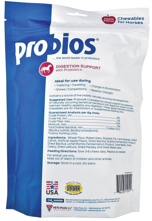 Probios Digestion Support Horse Treats, 1 lb - Jeffers - Horse Supplies > Horse Treats