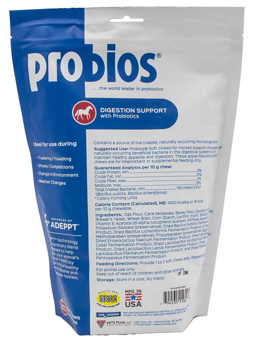 Probios Horse Soft Chews, 1.32 lb bag - Jeffers - Horse Supplies > Horse Treats